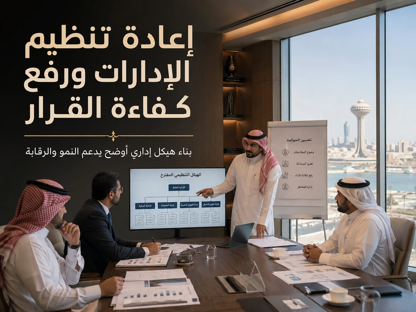 دليل إعادة هيكلة الشركات المالية والإدارية 3 إعادة تنظيم الإدارات ورفع كفاءة القرار