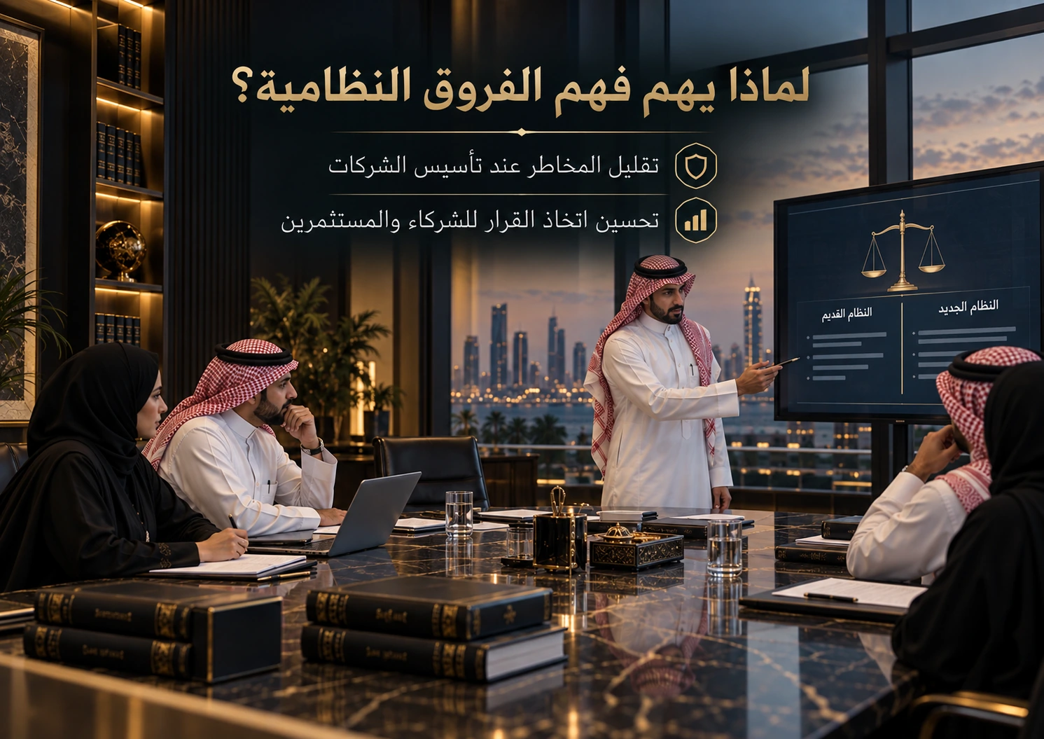 أثر النظام الجديد على بيئة الأعمال