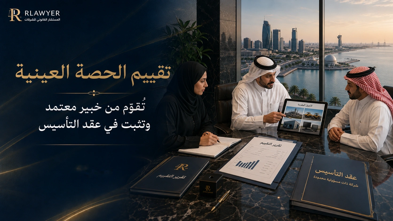 تقييم الحصة العينية