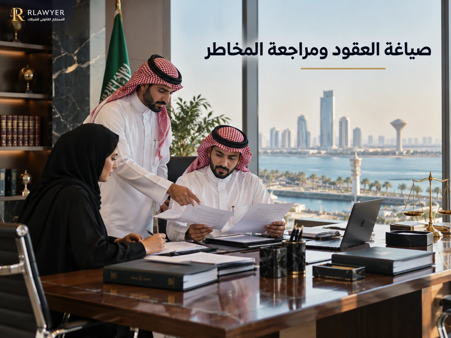 صياغة العقود ومراجعة المخاطر