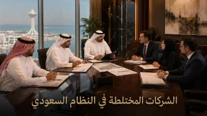 الشركات المختلطة في النظام السعودي 3 الشركات المختلطة في النظام السعودي