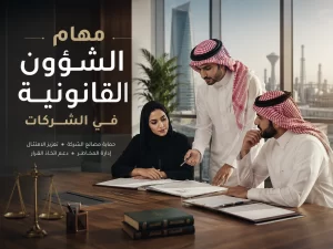 مهام الشؤون القانونية في الشركات