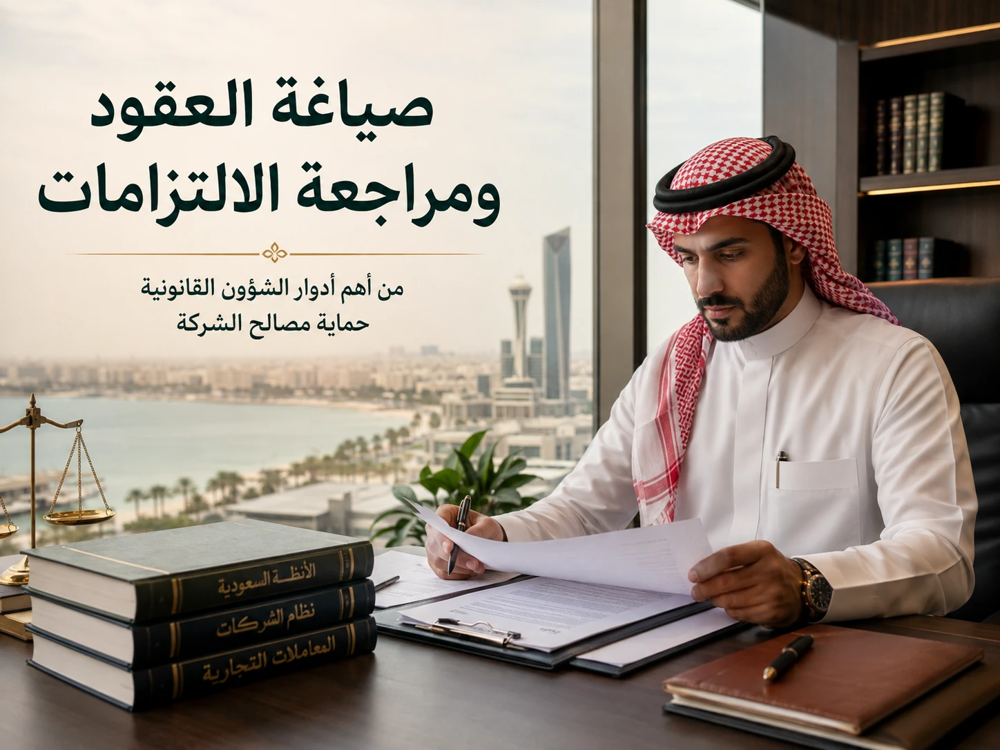 مهام الشؤون القانونية في الشركات 2 صياغة العقود ومراجعة الالتزامات