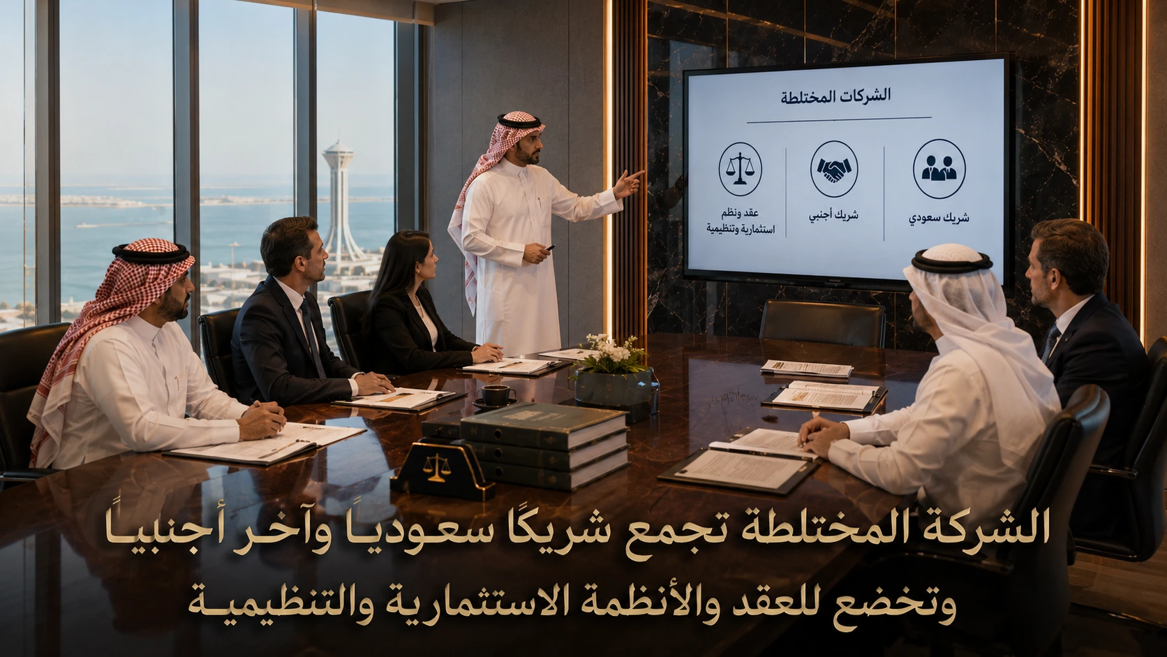 هيكلة الشركات المختلطة