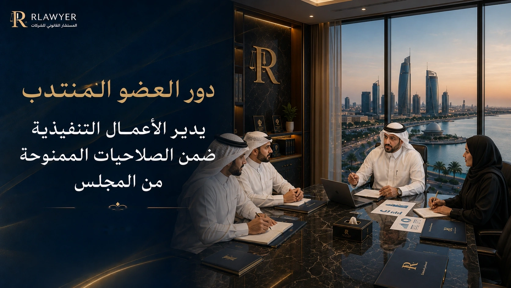 دور العضو المنتدب