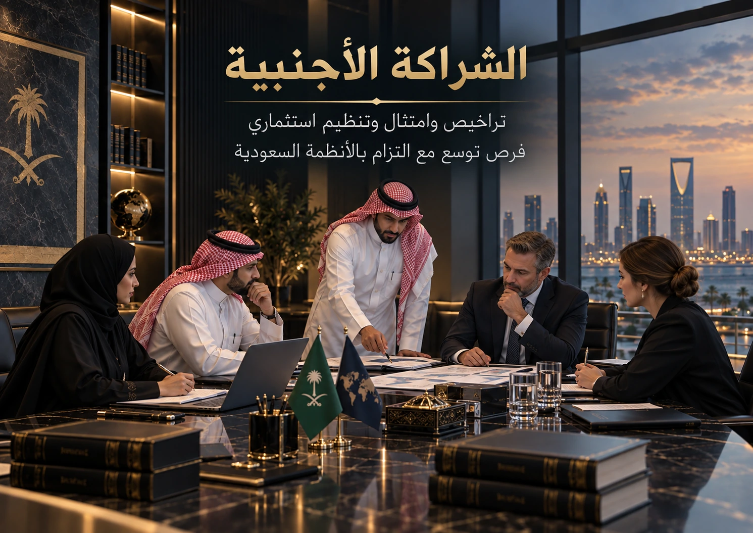 الشراكة الأجنبية في السعودية