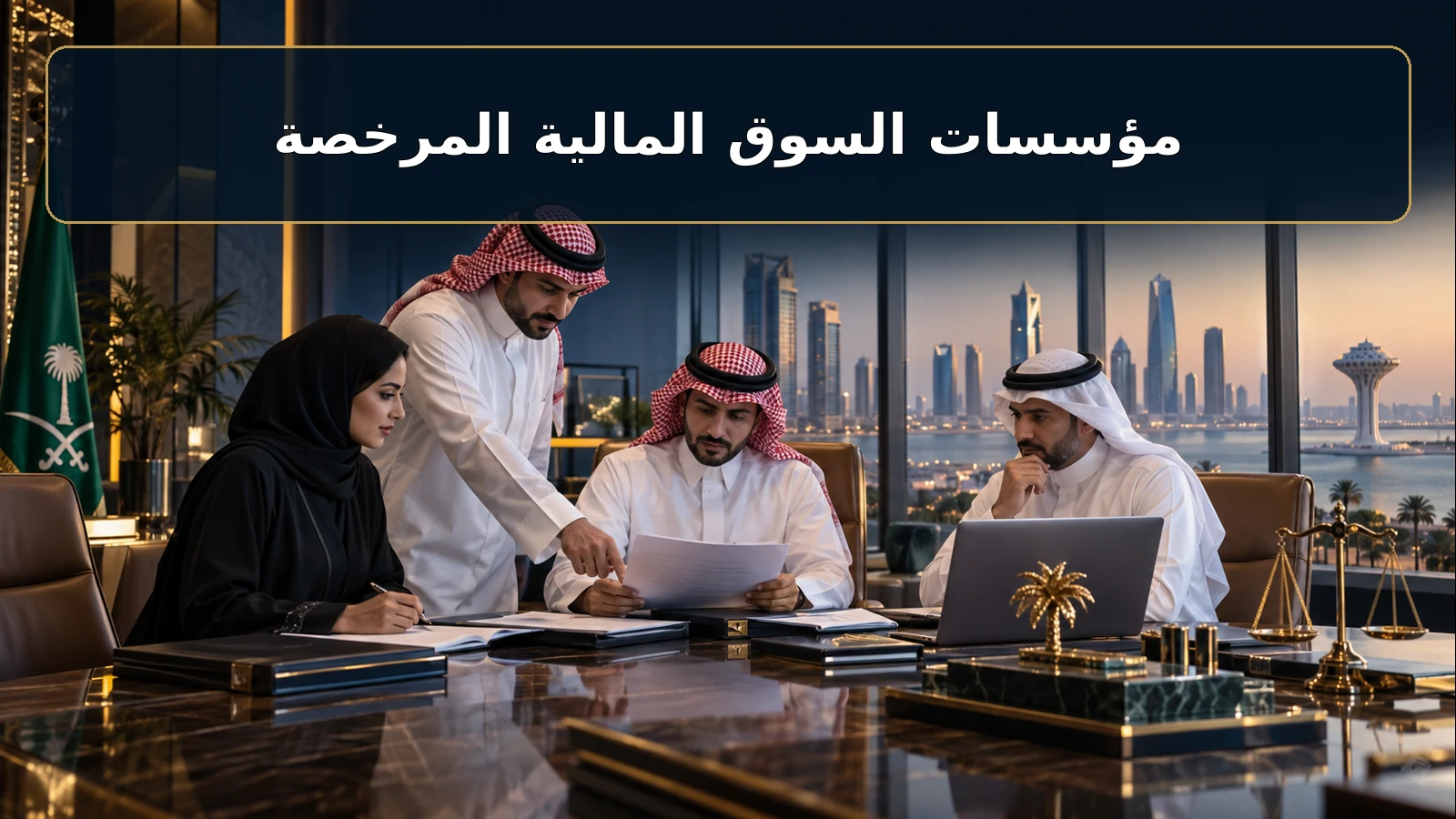 مؤسسات السوق المالية المرخصة