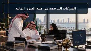 الشركات المرخصة من هيئة السوق المالية 3 الشركات المرخصة من هيئة السوق المالية