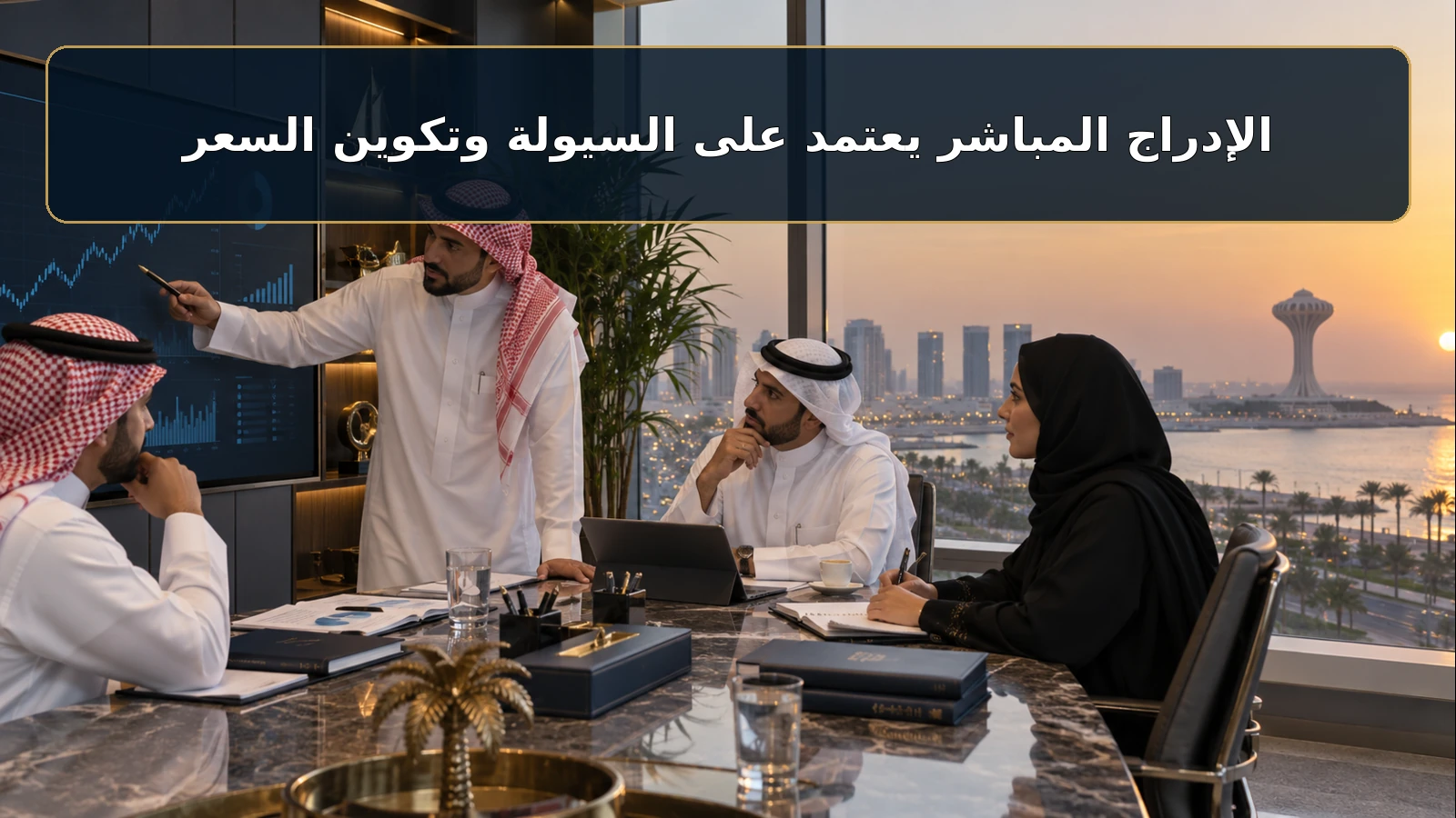 الإدراج المباشر والسيولة