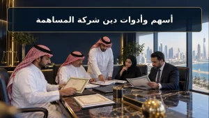 أسهم وأدوات دين شركة المساهمة 1 أسهم وأدوات دين شركة المساهمة